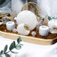 Clear Quartz Altar | Crystal Grid, Towers, Moon, and Modular Tealight or Chime Holder Options