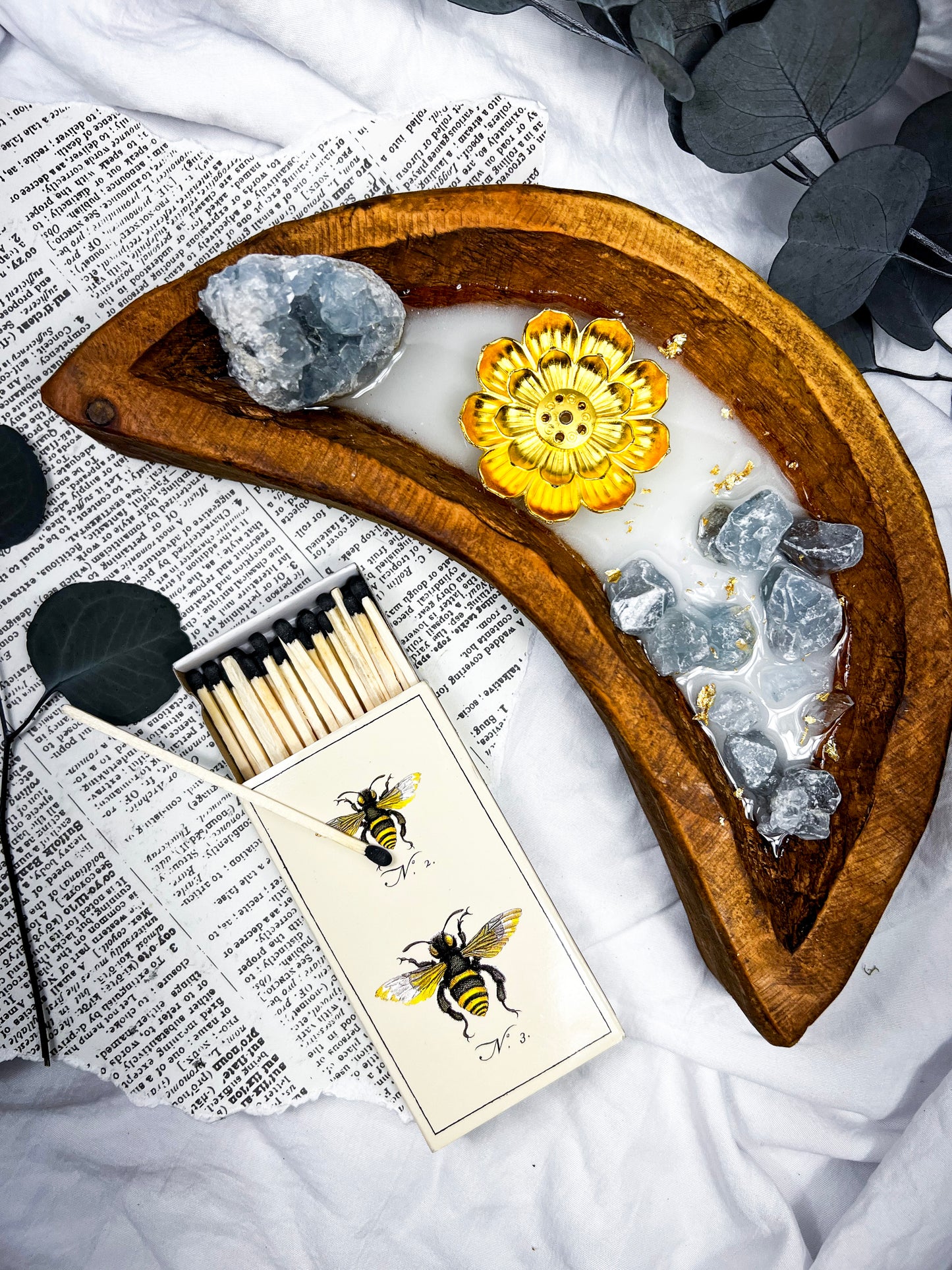 Celestial Moon | Incense Holder