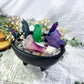 Fluorite Waters | Fluorite Cauldron Candle | Focus, Flow, Mental Clarity
