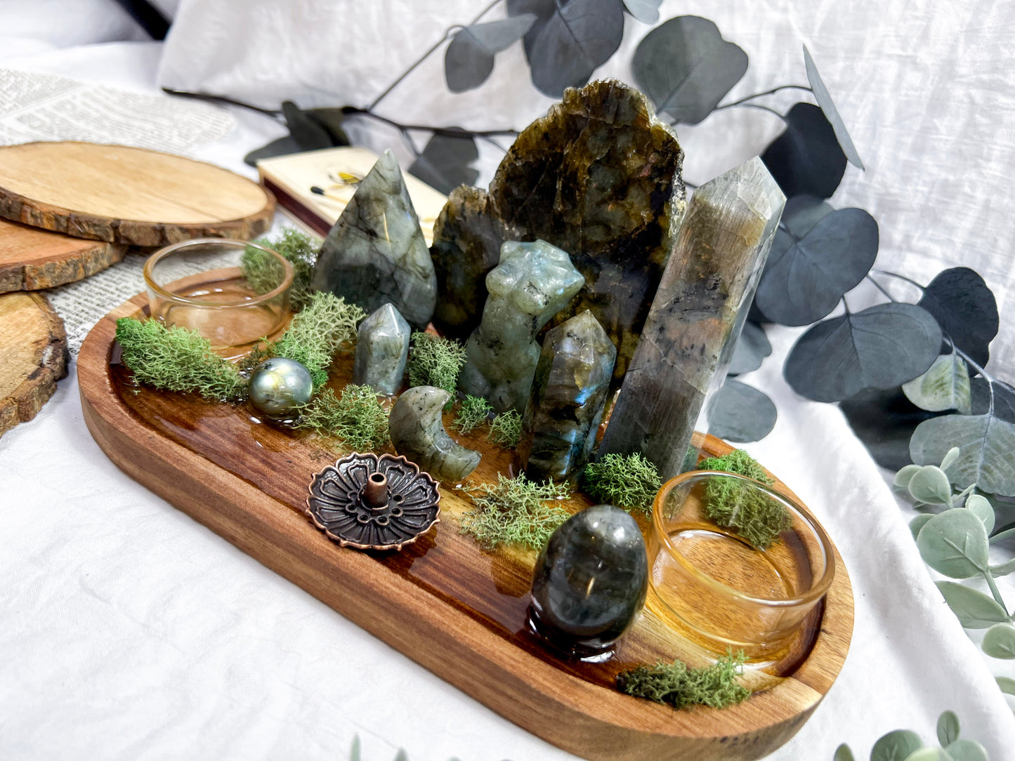 Visionary Realm | Candle + Incense Altar