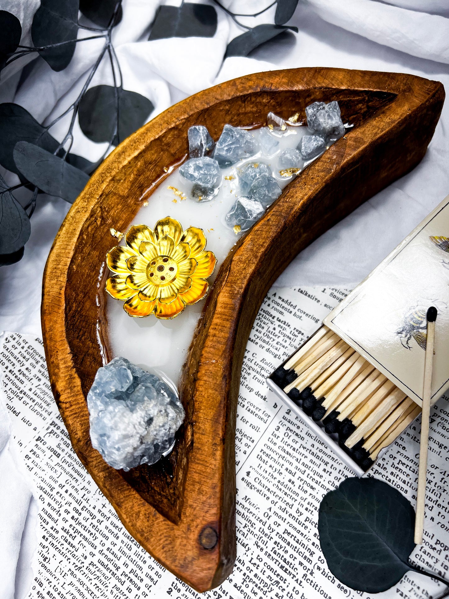 Celestial Moon | Incense Holder