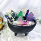 Fluorite Waters | Fluorite Cauldron Candle | Focus, Flow, Mental Clarity