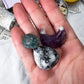 Pisces Zodiac Kit | Water Sign Gift Set with Candle, Tea, Oil, Crystals, Oracle Book & Zodiac Necklace