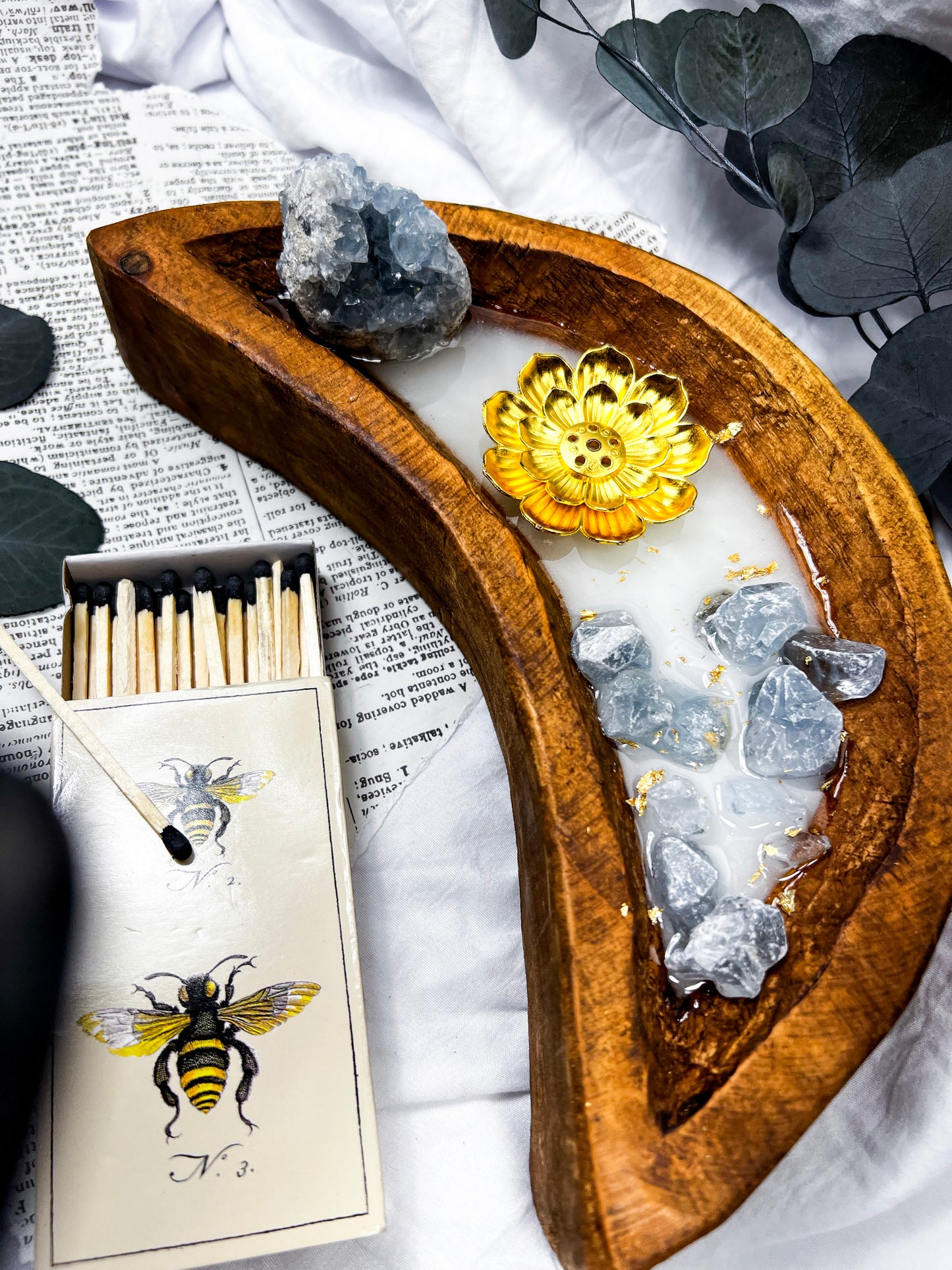 Celestial Moon | Incense Holder