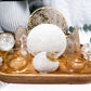 Clear Quartz Altar | Crystal Grid, Towers, Moon, and Modular Tealight or Chime Holder Options