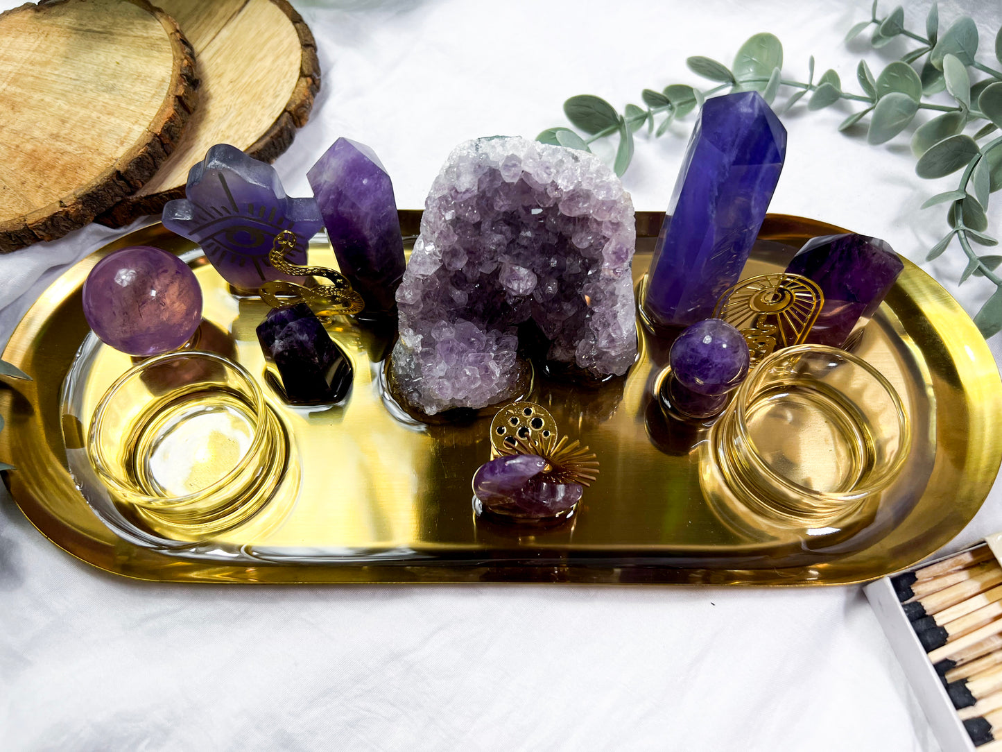 Rune's Light | Large Gold Altar Tray