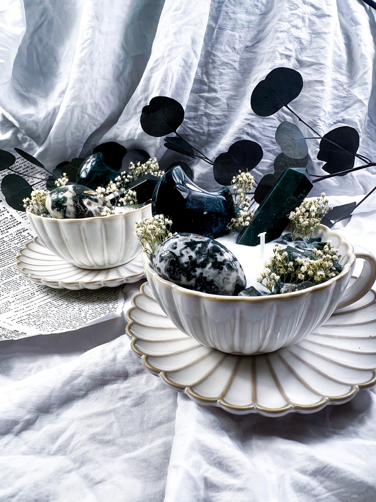 Moonflower Magic | Teacup Candles