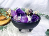 Amethyst Cloak | Amethyst Cauldron Candle | Protection, Calm, Spiritual Support
