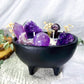 Amethyst Cloak | Amethyst Cauldron Candle | Protection, Calm, Spiritual Support