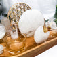 Clear Quartz Altar | Crystal Grid, Towers, Moon, and Modular Tealight or Chime Holder Options