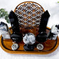 Altar Noche Lunar | Crystal Altar for Protection & Lunar Energy