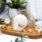 Clear Quartz Altar | Crystal Grid, Towers, Moon, and Modular Tealight or Chime Holder Options