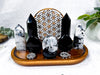 Altar Noche Lunar | Crystal Altar for Protection & Lunar Energy