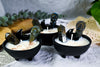 Veil Flame Cauldron Candle | Labradorite Ritual Candle for Intuition, Protection & Spiritual Clarity
