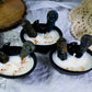 Veil Flame Cauldron Candle | Labradorite Ritual Candle for Intuition, Protection & Spiritual Clarity