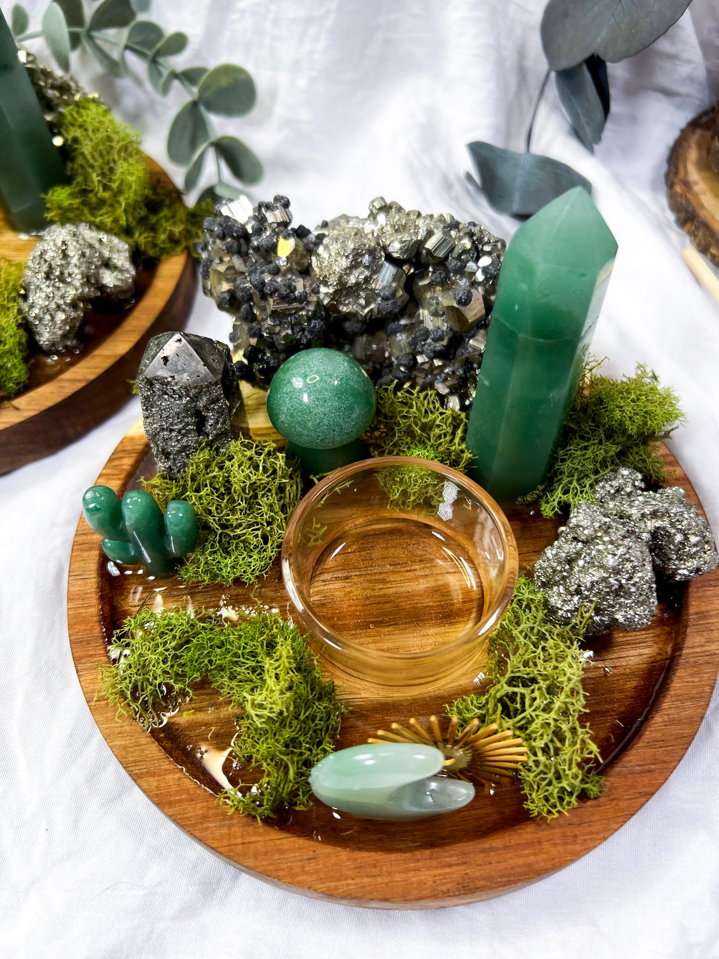 Shimmering Soul | Medium Round Crystal Altar