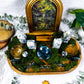 Altar Bosque Vivo | Crystal Altar for Grounded Abundance & Purpose
