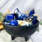 Lapis Light | Lapis Lazuli Cauldron Candle | Truth, Wisdom, Communication
