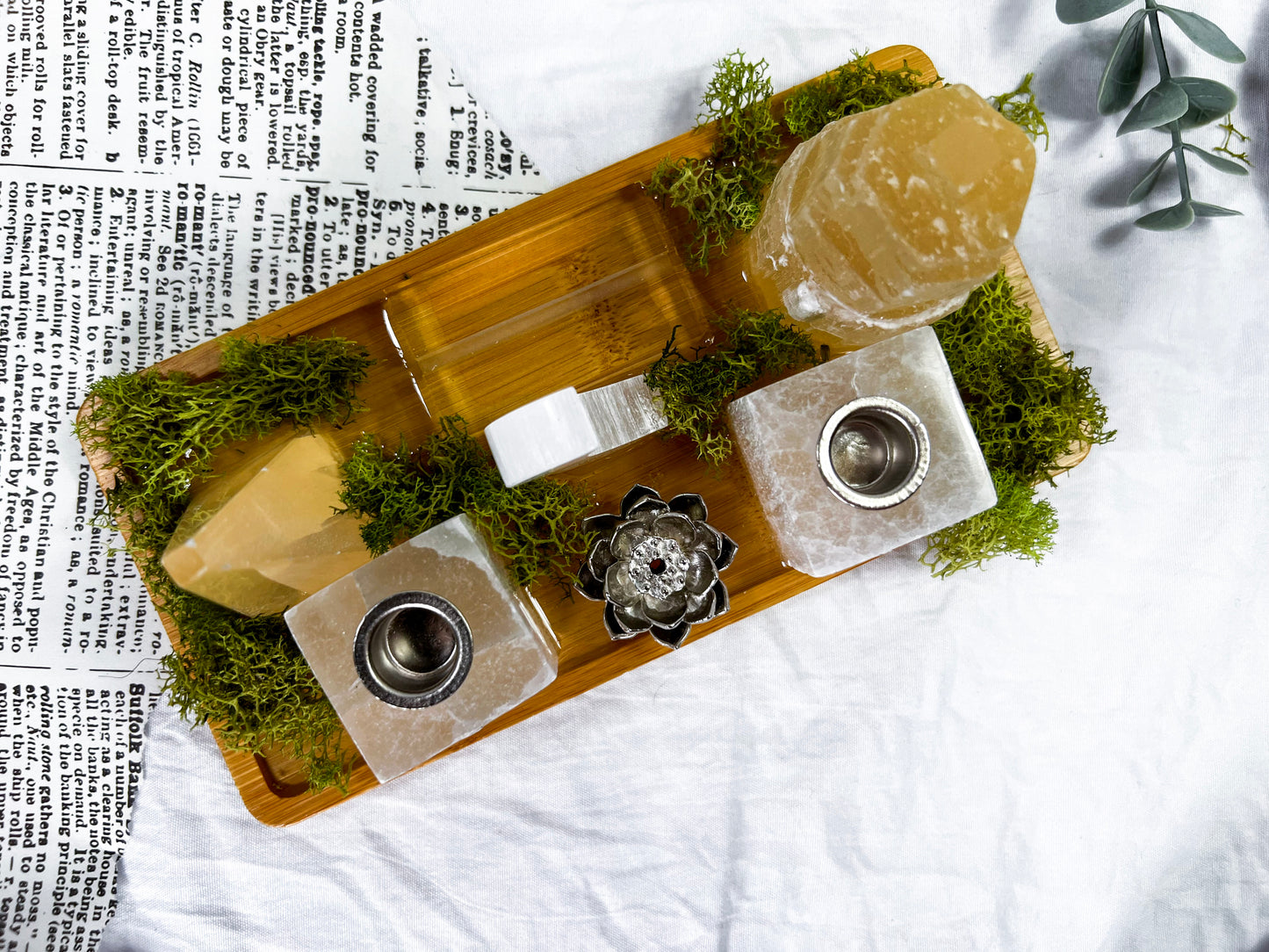 Selenite Aura | Tarot Altar