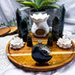 Labradorite Lotus Altar | Detachable Lotus Oil Burner, Lotus Tealight Holders, Flower Vases & Crystal Display