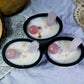 Soft Heart Cauldron Candle | Rose Quartz Ritual Candle for Self-Love, Healing & Softness