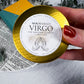 Virgo Zodiac Kit | Earth Sign Gift Set with Candle, Tea, Oil, Crystals, Oracle Book & Zodiac Necklace