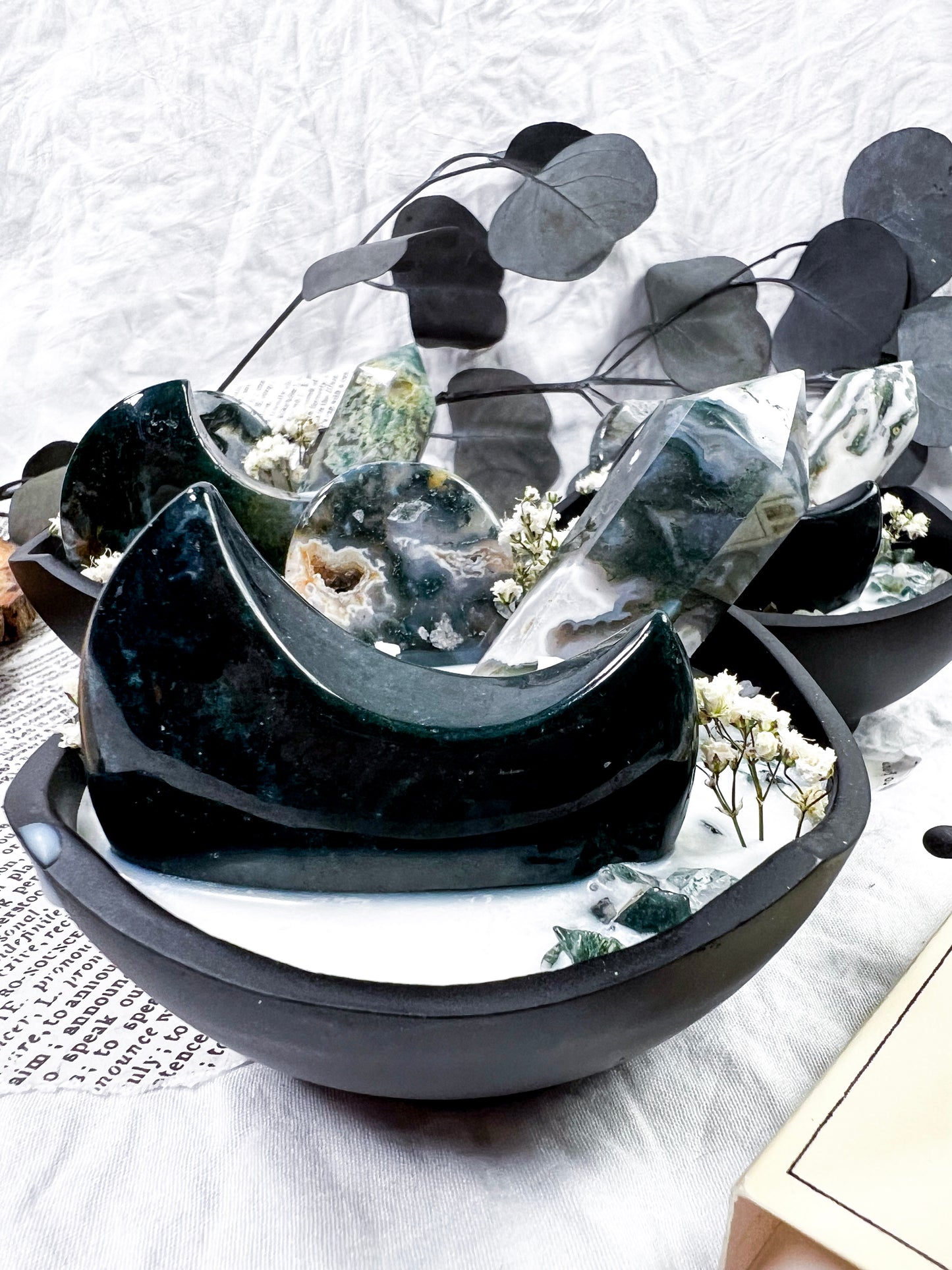 Cosmic Moss | Cauldron Candle Bowl