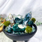 Moss Fields | Moss Agate Cauldron Candle | Grounding, Growth, Stability