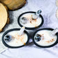 Lunar Reset Cauldron Candle | Moonstone Ritual Candle for Intuition, Cycles & Emotional Healing