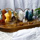Queer Sanctuary: Rainbow Crystal Pride Altar Set with Towers, Spheres, Candle Holders, and Tarot Stand for Identity and Joyful Spellwork
