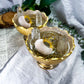 Restorative Light | Healing Altar Bowl with Tarot Holder, Tealight Holder, Clear Quartz and Rose Quartz