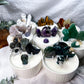 Crystal Jar Candles | Herbal Floral Collection | Choose Your Intention Candle