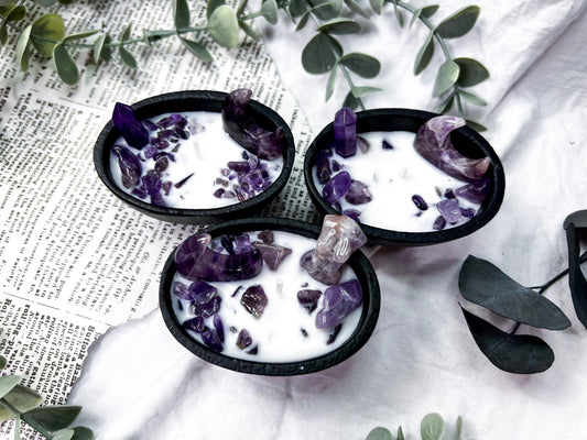 Amethyst Veil | Small Cauldron Candle