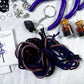 DIY Protection Charm Kit | Witchcraft Jewelry Making Set with Charms, Crystals, and Spell Jar