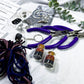 DIY Protection Charm Kit | Witchcraft Jewelry Making Set with Charms, Crystals, and Spell Jar