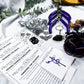 DIY Protection Charm Kit | Witchcraft Jewelry Making Set with Charms, Crystals, and Spell Jar