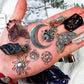 DIY Protection Charm Kit | Witchcraft Jewelry Making Set with Charms, Crystals, and Spell Jar