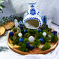 Blue Tide Altar | Lapis Lazuli, Blue Quartz, Sodalite & Clear Quartz Ritual Altar for Intuition, Calm & Communication