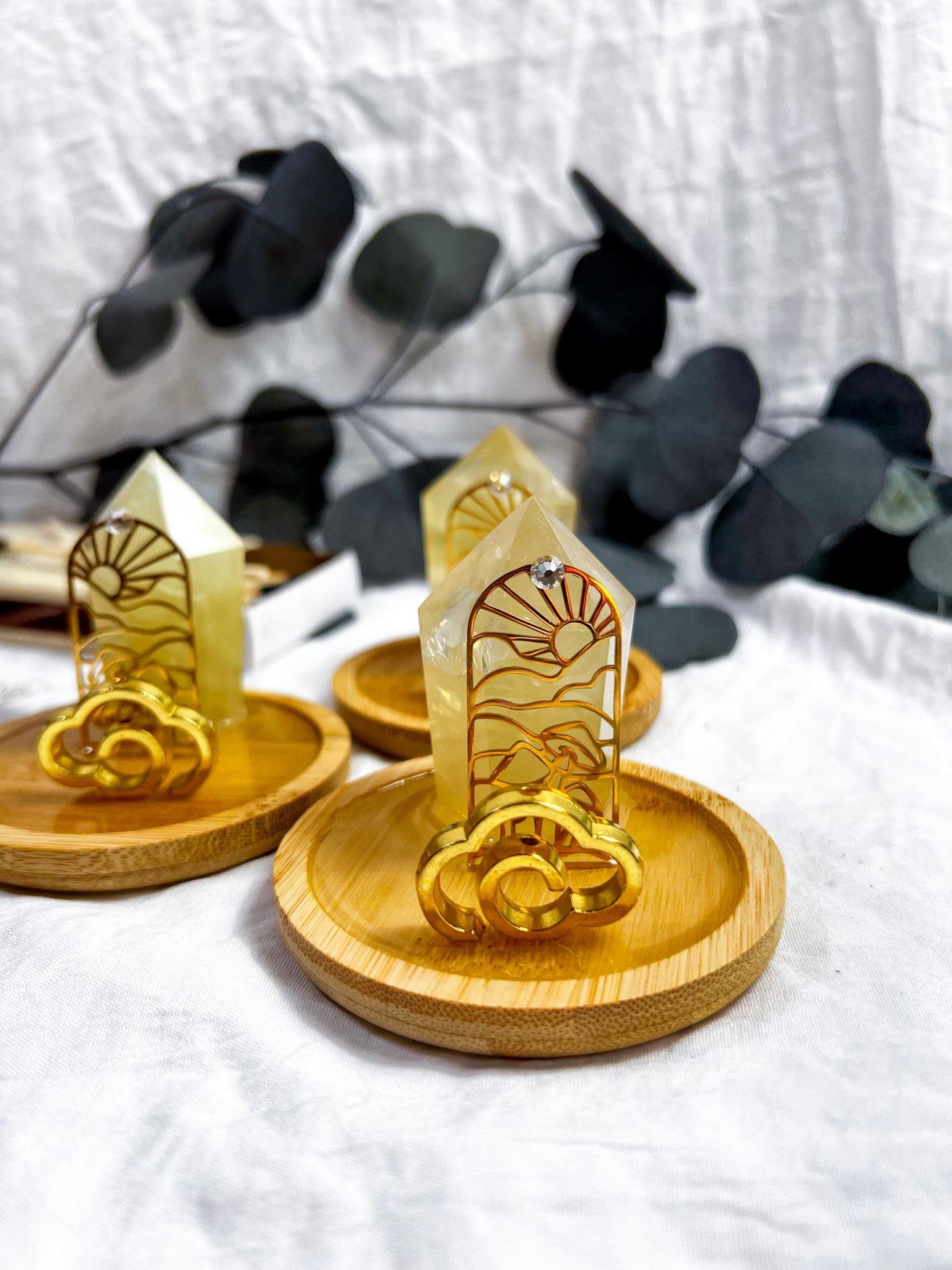 Citrine Cupcake | Tiny Incense Holder