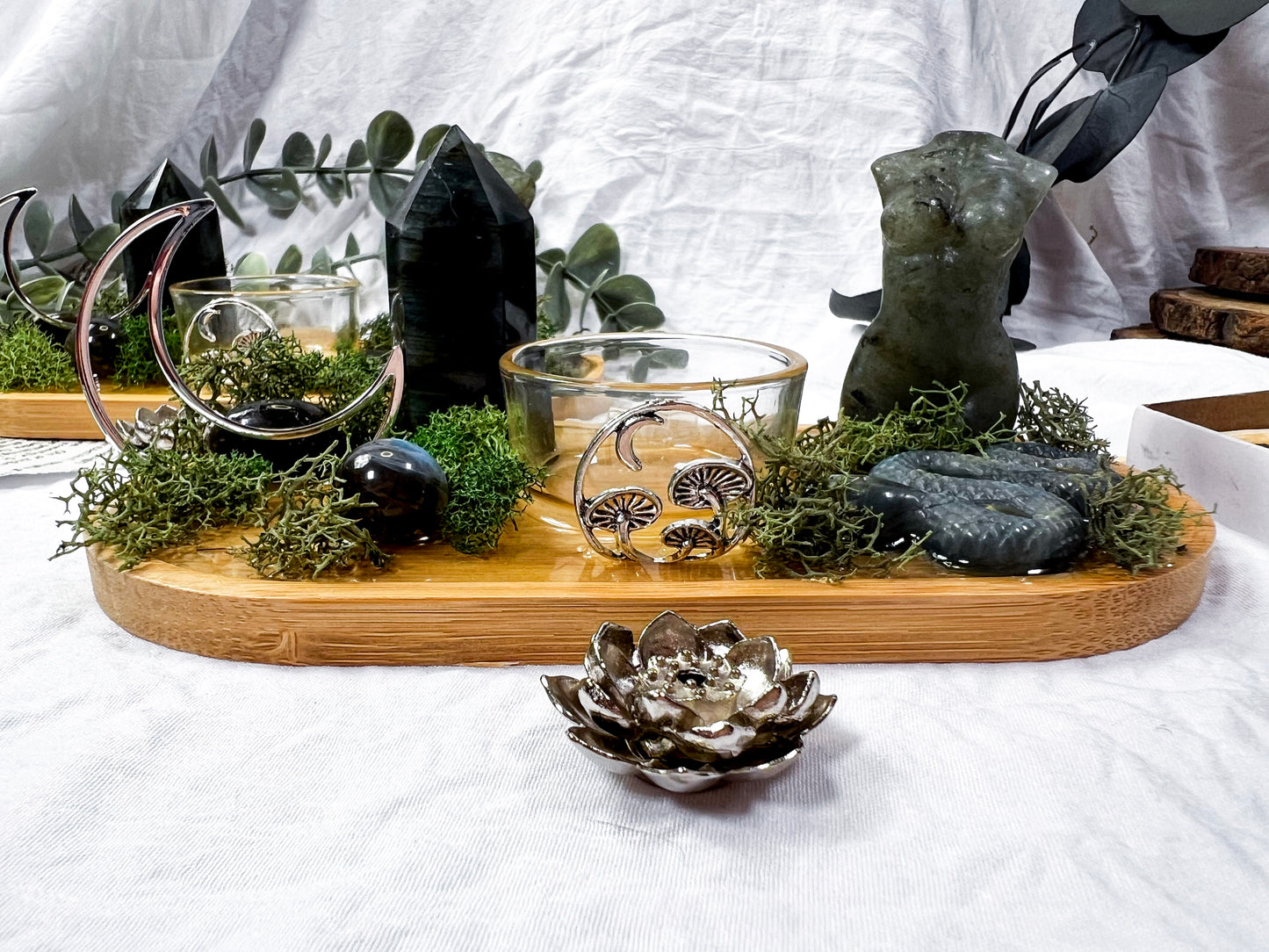 Shadowed Light | Mini Crystal Altar