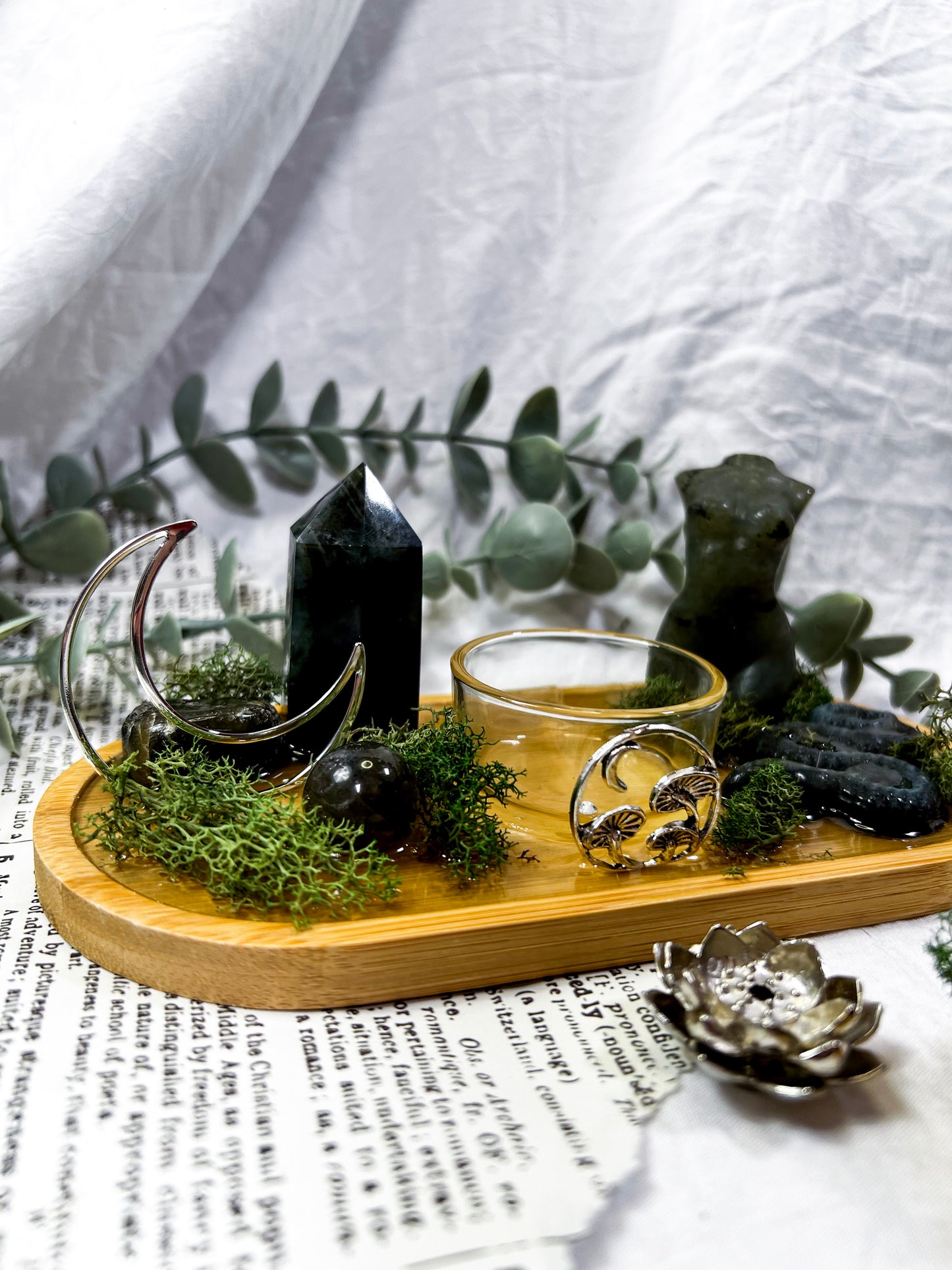 Shadowed Light | Mini Crystal Altar