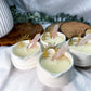 Body Care Candle | Rose & Apple Scented | Crystal Infused Moisture Ritual Candle