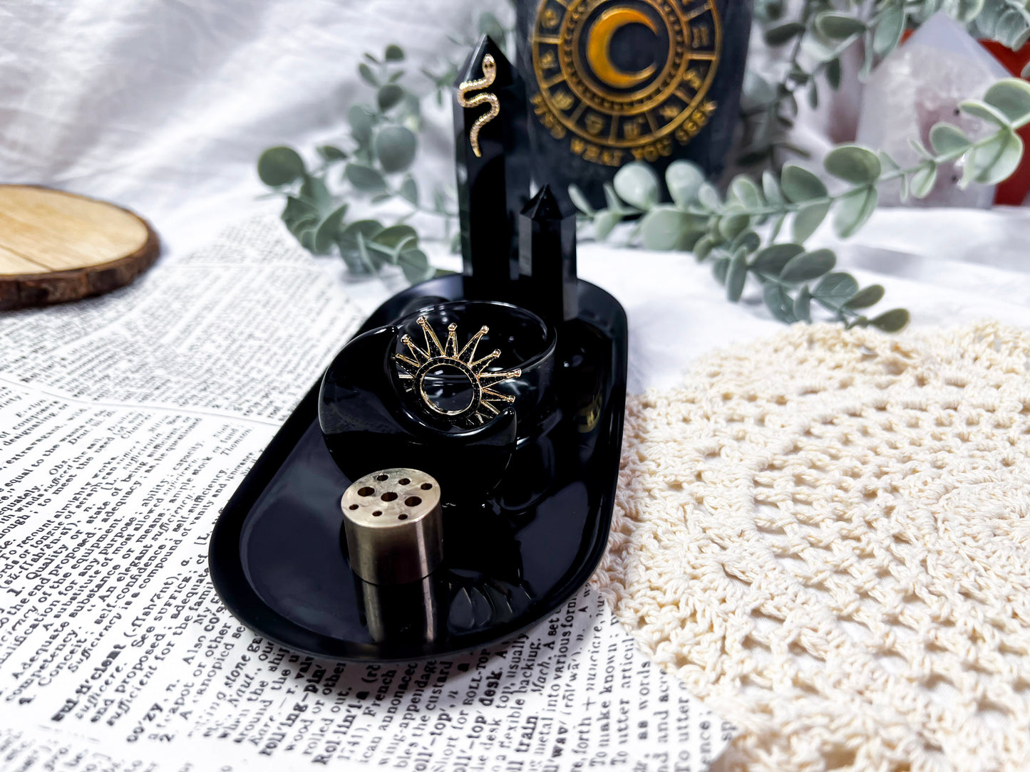 Enchanted Ascension | Black Mini Altar