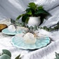 Tidal Clarity | Clear Quartz Seashell Tealight Holder and Tarot Altar Decor