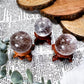 Clear Quartz Sphere with Wooden Holder | 1in Crystal Ball for Clarity and Energy Amplification