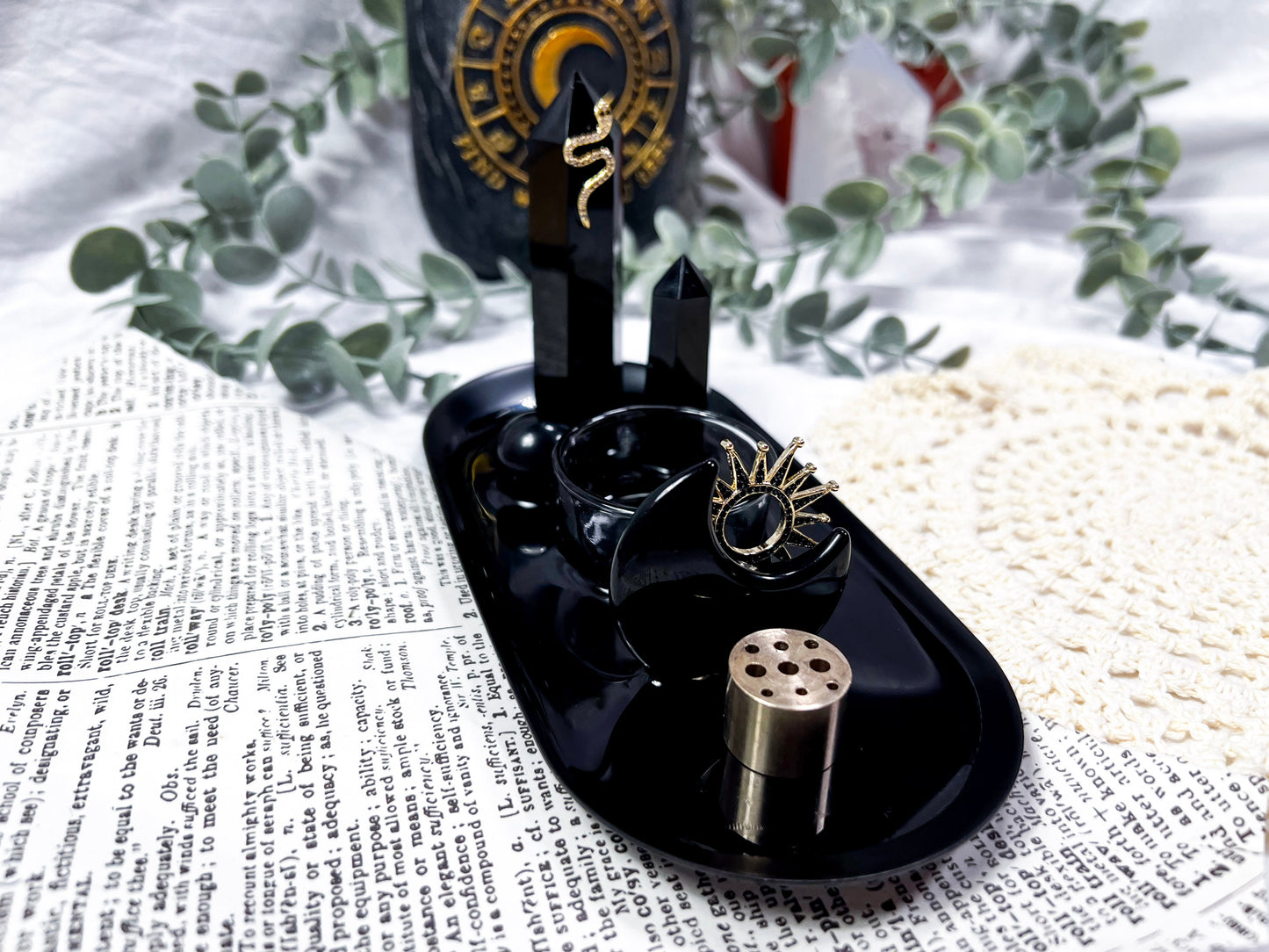 Enchanted Ascension | Black Mini Altar