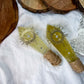 Citrine Crystal Wands | Gold Sun Adorned | Energy, Confidence & Manifestation Tool