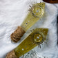 Citrine Crystal Wands | Gold Sun Adorned | Energy, Confidence & Manifestation Tool