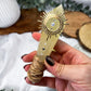Citrine Crystal Wands | Gold Sun Adorned | Energy, Confidence & Manifestation Tool