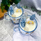 Skywater | Celestial Mug Candle with Clear Quartz, Angelite and Celestite
